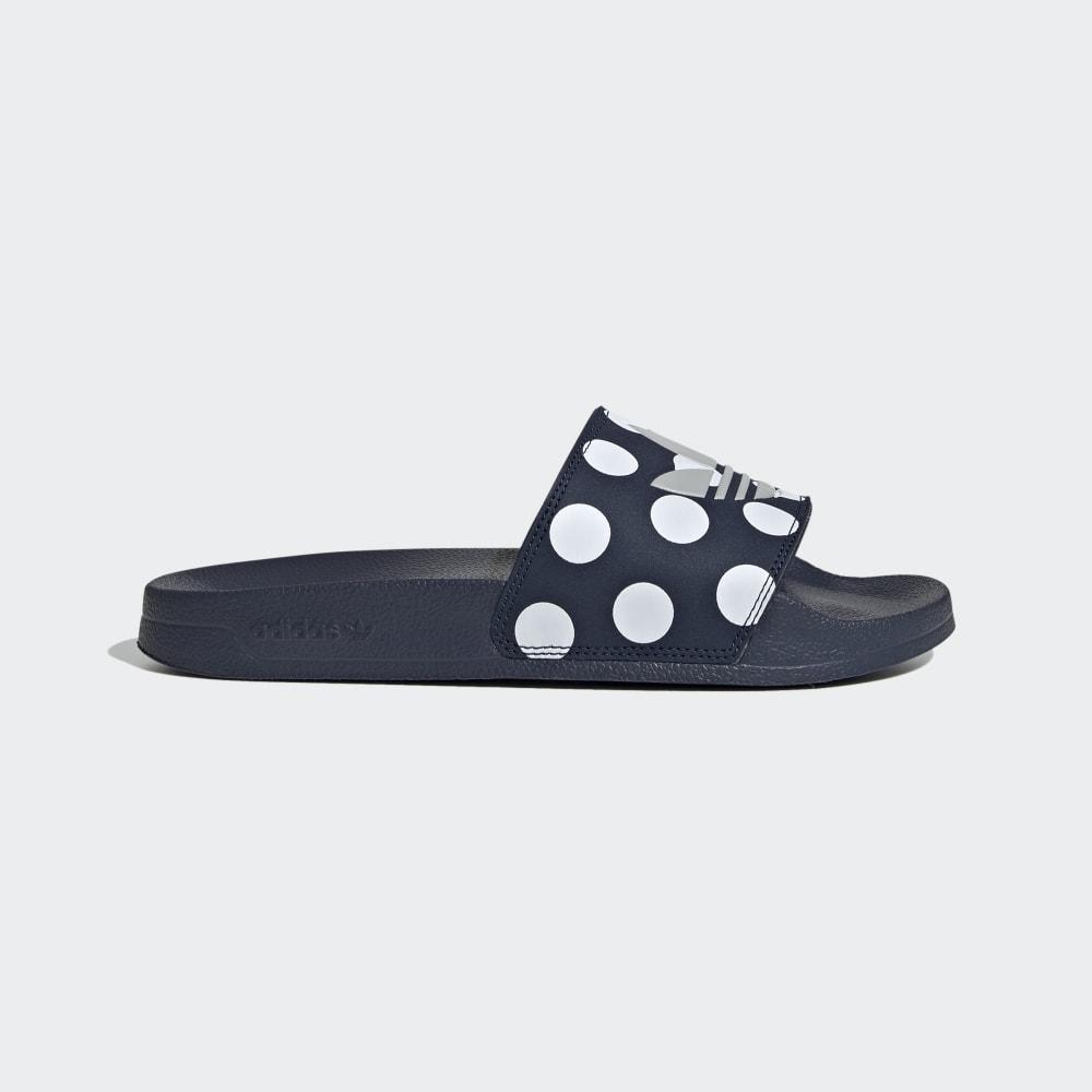 Adidas Adilette Lite Hrvatska - Ženske Natikače - Tamnoplave/Sive/Bijele (ZIUGEK796)
